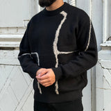 PULL ZÉBRA NOIR