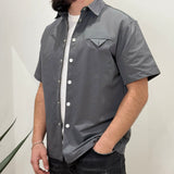 CHEMISE MILANO GRIS