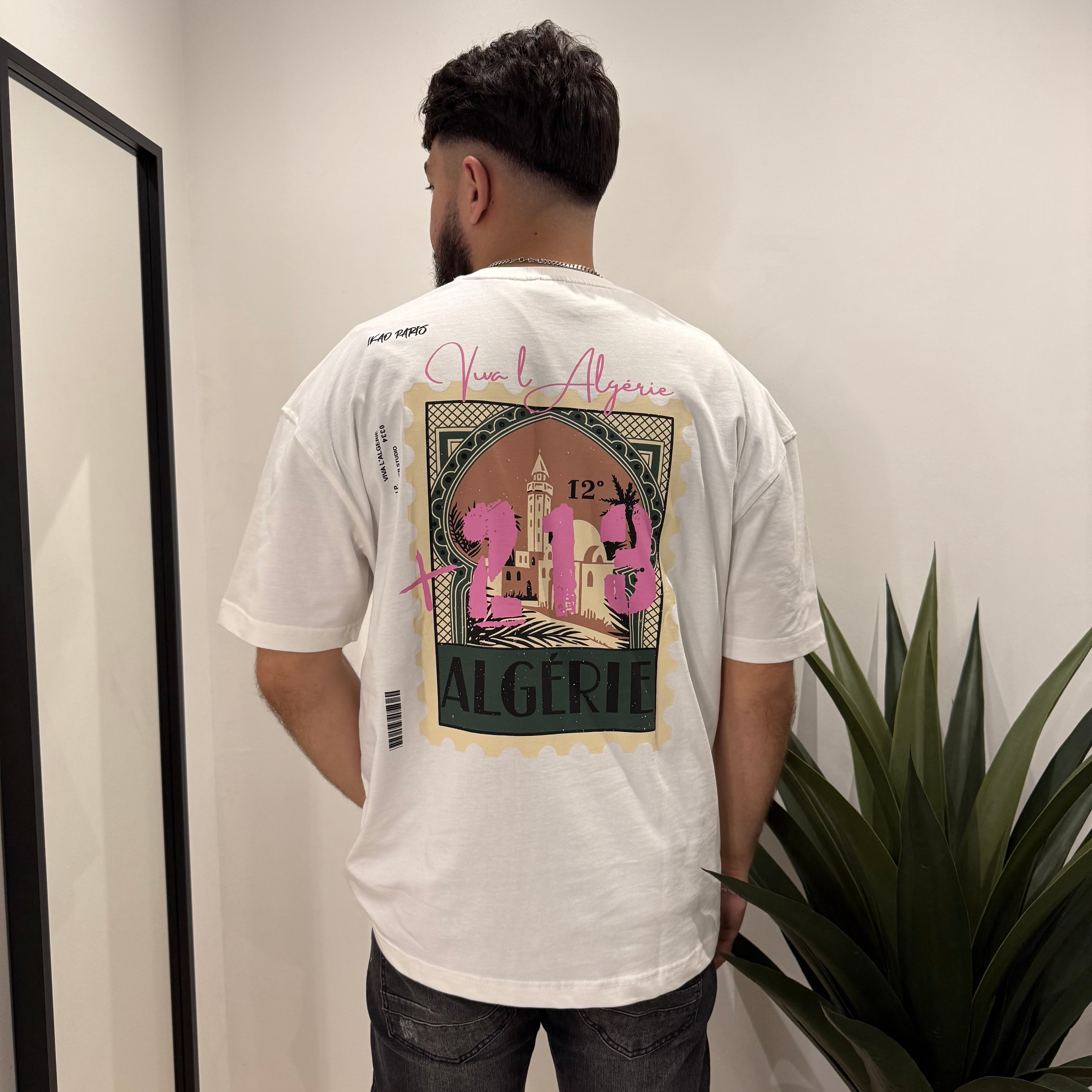 T-SHIRT ALGÉRIE +213 - Main Image