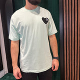 T-SHIRT CŒUR MINT