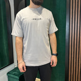 T-SHIRT AMOUR GRIS