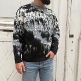 PULL ILLUSIONS NOIR/BLANC