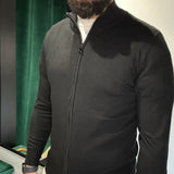 GILET ZIPPÉ UNI NOIR