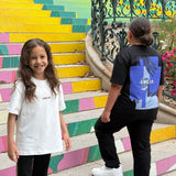 T-SHIRT AMOUR BLANC ENFANT