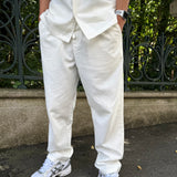ENSEMBLE BLANC LIN