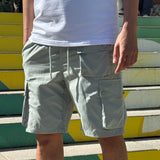 SHORT CARGO VERT D’EAU