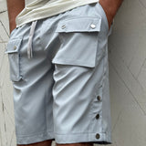SHORT METAVERSE GRIS