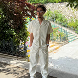 ENSEMBLE BEIGE LIN