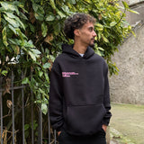 SWEAT NOIR PANTHÈRE ROSE