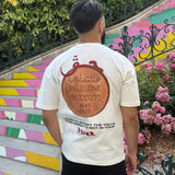 T-SHIRT PALESTINE BEIGE