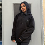 SWEAT NOIR CŒUR NOIR