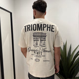 T-SHIRT TRIOMPHE BEIGE