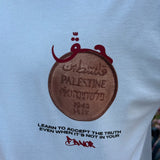 T-SHIRT PALESTINE BEIGE