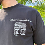 T-SHIRT TRIOMPHE NOIR