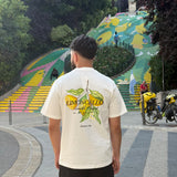 T-SHIRT LIMONCELLO BLANC