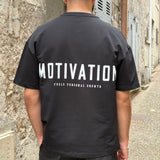 T-SHIRT MOTIVATION NOIR