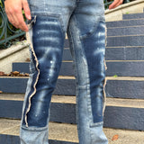 JEANS FASHION BLEU FLARE