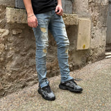 JEANS BLEU DÉLAVÉ 2000202