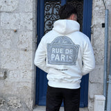 SWEAT RUE DE PARIS BLANC