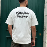 T-SHIRT MEMBRES ONLY BLANC