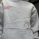 SWEAT GRIS PANTHÈRE ROSE