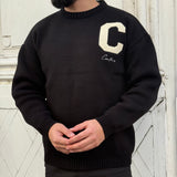 PULL « C » NOIR