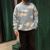 PULL NUAGE BLEU